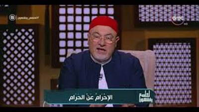 خالد الجندي: الحرامي الصغير هيتحشر في النار مع الحيتان (فيديو)