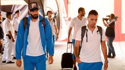 وصول فريقي الزمالك والاتحاد لملعب بتروسبورت