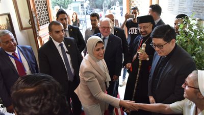 تعاون «مصري - إيطالي» في مجال الصحة.. «هالة زايد» تتفقد المستشفى الإيطالي بحضور وزير خارجية روما.. تشدد على امتداد العلاقات منذ آلاف السنين.. و«مويفيرو» يؤكد سعادة شعب إي