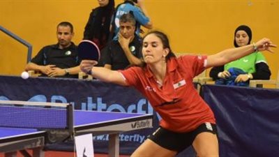 سيدات مصر في نهائي الطاولة العربية