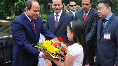 نشاط رئاسي مكثف في ختام زيارة السيسي لفيتنام