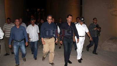 تفاصيل جولة وزير الآثار بالأقصر (صور)