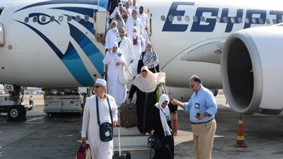 «مصر للطيران» تنقل 1105 حجاج فلسطينيين إلى الأراضي السعودية