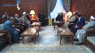 بالفيديو.. شيخ الأزهر يستقبل وفد بيت العائلة المصرية