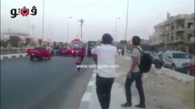 بالفيديو..وصول أتوبيس الأهلي إلى ملعب بتروسبورت