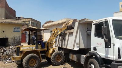 رفع 1294 طن تراكمات قمامة من شوارع وأحياء الدقهلية