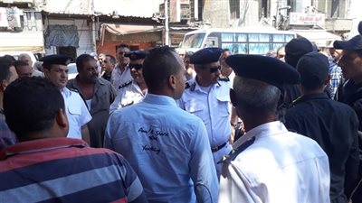 حملة على المحال المخالفة بحلوان