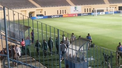 رباعي الجبلاية يصلون استاد بتروسبورت لحضور القمة