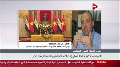 علاء السقطي: التجربة الفيتنامية فريدة ويجب تطبيقها في مصر