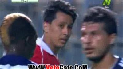 بالفيديو.. عمرو جمال يهدد مرمى الزمالك بتسديدة قوية