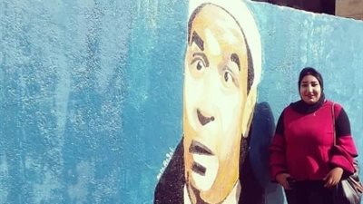 حكاية جدارية الفنان محمد شرف بكورنيش الإسكندرية (صور)