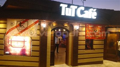 بالصور.. تكدس بمقاهي العريش لمتابعة مباراة القمة