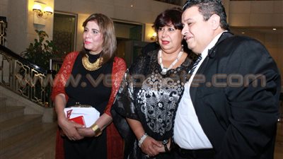 بالصور.. إيناس عبد الدايم وخالد جلال يحضران ختام مهرجان المسرح القومي