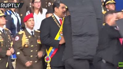 نجاة رئيس فنزويلا من محاولة اغتيال (فيديو)
