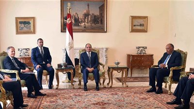 متحدث الرئاسة: السيسي يستقبل وزير خارجية إيطاليا.. يشدد على دعم الجيوش الوطنية النظامية والحكومات المركزية.. احترام إرادة الشعوب.. الحفاظ على وحدة أراضي الدول.. ويؤكد الحرص على تعزيز العلاقات