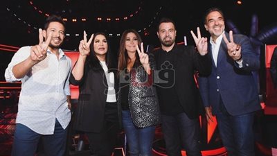 بالصور.. محمد حماقي يبدأ تصوير برنامج «ذا فويس»