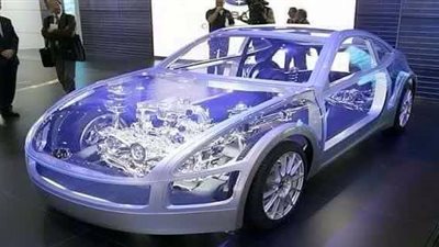 بالصور.. السيارة «الشفافة» تبهر العالم في معرض «فرانكفورت»