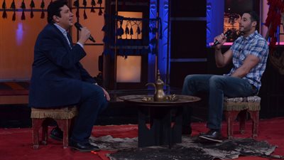 بالصور.. أحمد السعدنى ضيف 