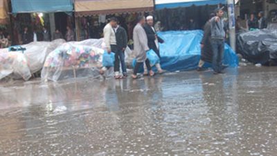 موجة شديدة من الطقس السيئ بالقليوبية لليوم الرابع