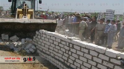 أمن الوادي الجديد يتمكن من إزالة 5 تعديات على أملاك الدولة