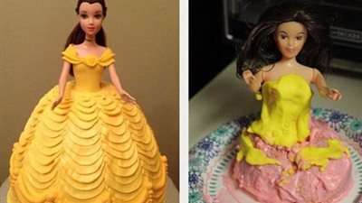 أفشل محاولات تقليد الكعكات عبر الإنترنت (صور)