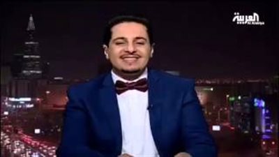 بالفيديو.. محلل سياسي يترك حفل زفافه للظهور على شاشة «العربية»