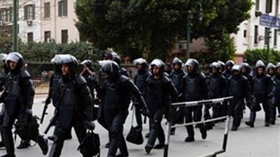 انسحاب الأمن من شبرا الخيمة بعد تفريق مظاهرة المحظورة