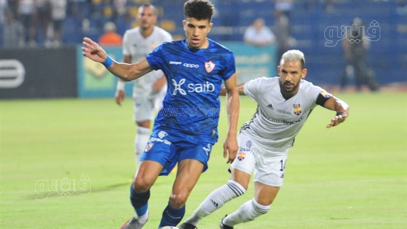 من مباراة الزمالك