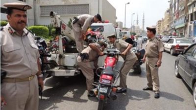 تحرير 756 مخالفة في حملة مرورية بقنا خلال 24 ساعة