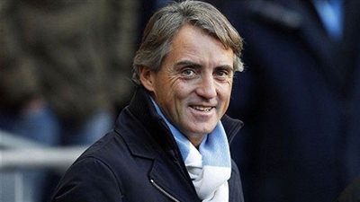 «مانشيني»: المنافسة على «الكاليتشو» محصورة بين يوفينتوس وروما