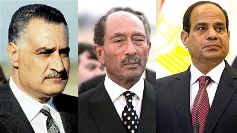 الرئيس السيسي وأنور