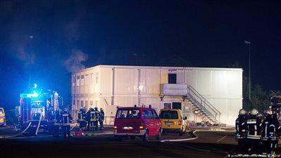 إصابة 9 أشخاص بحريق داخل أحد مراكز إيواء اللاجئين في ألمانيا