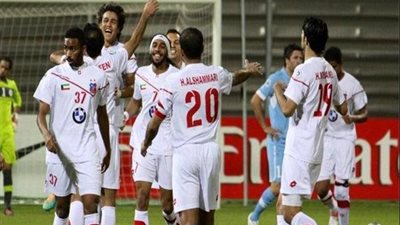 الكويت الكويتي يتدرب على إستاد الإسماعيلية استعدادا للدراويش.. السبت