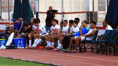 باسم مرسي على رأس بدلاء الزمالك أمام الإنتاج