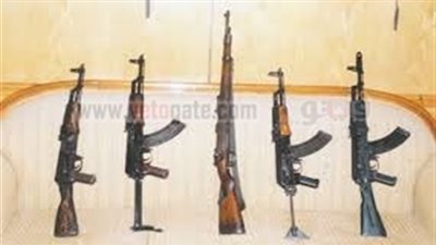 ضبط 15 سلاحا ناريا فى حملة أمنية بالمنيا