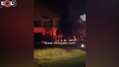 نيابة سيدي جابر تعاين حريق نادي سبورتنج.. والسبب ماس كهربائي