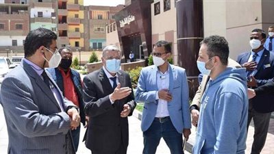 محافظ المنيا يتابع جاهزية مستشفى سمالوط لاستقبال مصابي كورونا