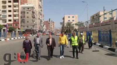 سكرتير عام الإسماعيلية في جولة مفاجئة لمتابعة سير العمل بحي ثان | صور