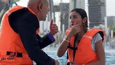 الضحية السادسة لـ رامز عقله طار.. دينا الشربيني ترفع شعار ضد الكسر ومعاك يا أهلي.. ورامز جلال: برج حوت الفن والبرنسيسة |فيديو