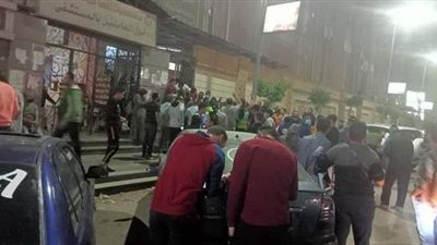 إقبال كبير من شباب وأهالي بنها للتبرع بالدماء لمصابي حادث قطار بنها