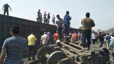 بالأسماء.. الحالة الصحية لمصابي حادث قطار طوخ بمستشفى بنها الجامعي