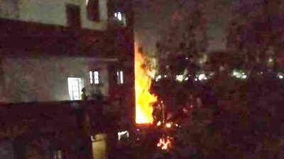 السيطرة على حريق منزل وحظيرة مواشي بالقليوبية