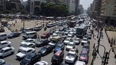 كثافات مرورية على الدائري والإسكندرية الزراعي ومحاور القاهرة والجيزة