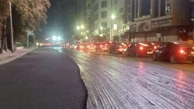 البدء في رصف شارع البحر الأعظم | صور