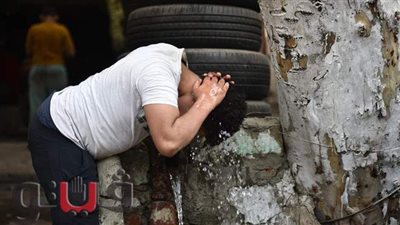 ٢٩ صورة ترصد تأثير حرارة الجو على المصريين في شوارع القاهرة