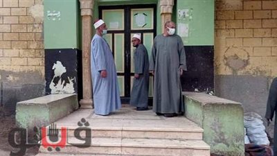 وكيل أوقاف المنيا يفاجئ المساجد لمتابعة تطبيق إجراءات مواجهة كورونا