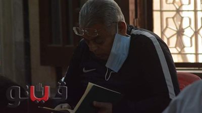 خالد عيد أول الحاضرين لجنازة إبراهيم يوسف بالمحلة