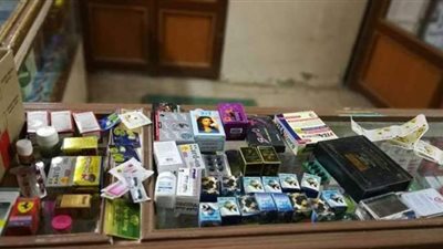 العثور على 5.3 مليون عبوة وقرص أدوية ومنشطات مهربة ومجهولة المصدر بالجيزة