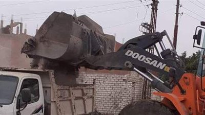 رفع 60 طن مخلفات خلال 24 ساعة بالمنيا