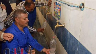 تركيب 1400 قطعة موفرة للمياه بالمساجد الأهلية في بني سويف